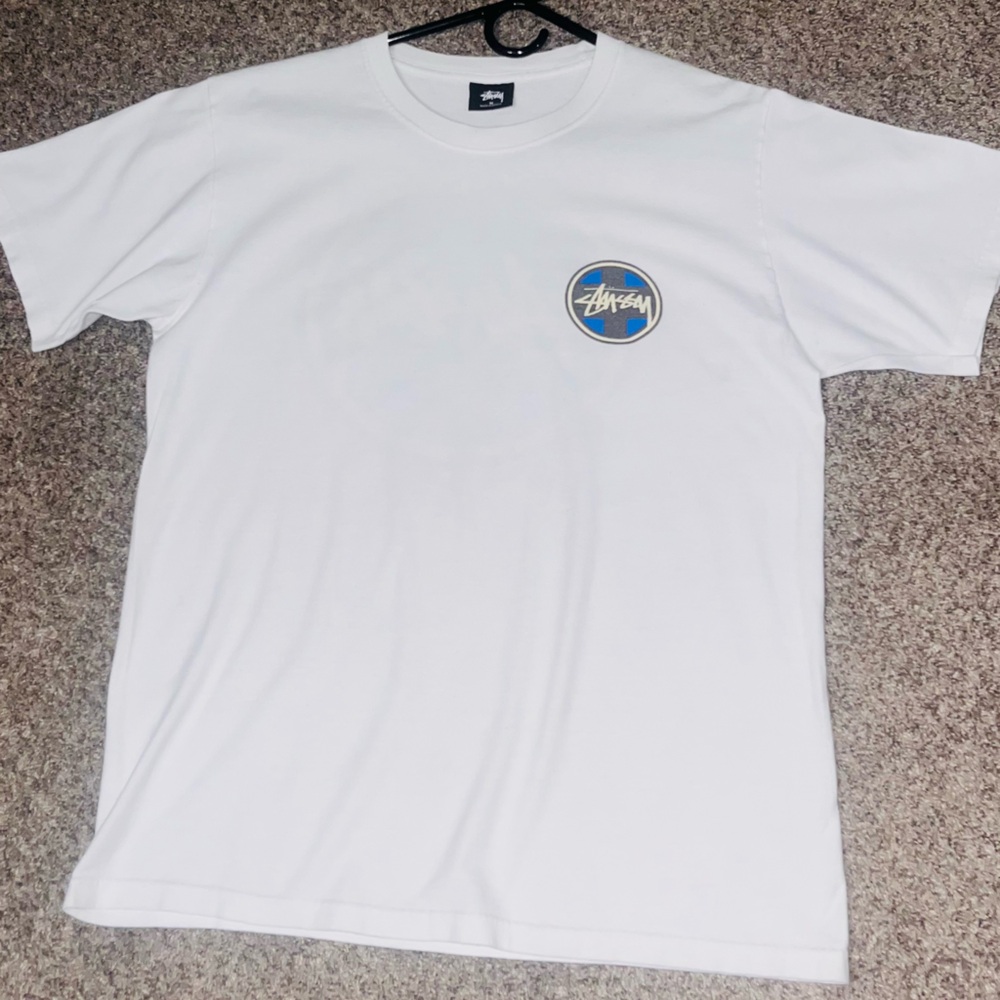 Stussy White Tee